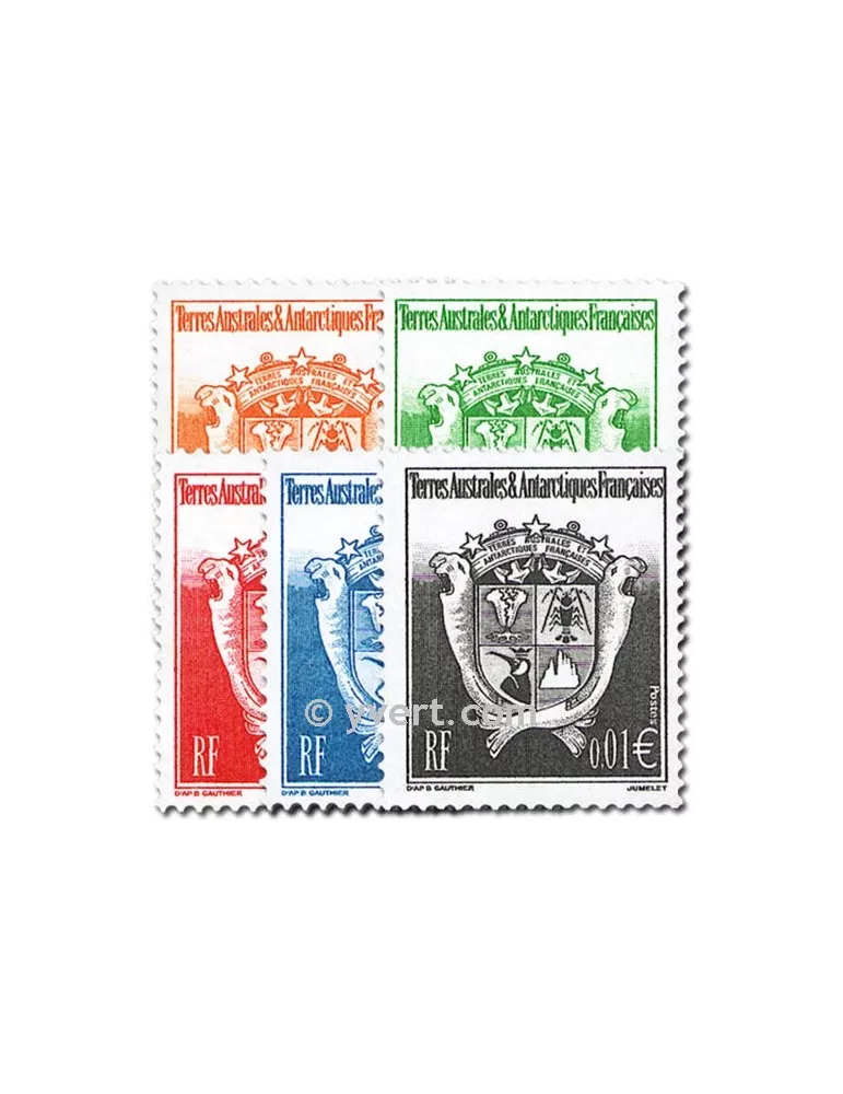 n° 322/326 -  Timbre TAAF Poste