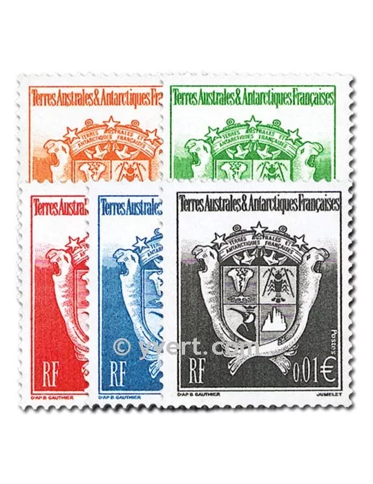 n° 322/326 -  Timbre TAAF Poste