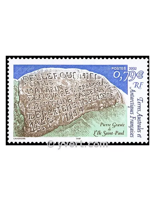 n° 332 -  Timbre TAAF Poste