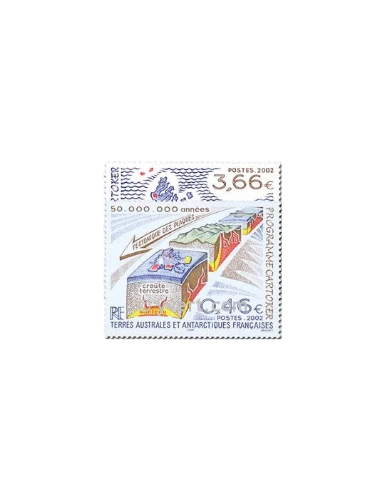 n° 336/337 -  Timbre TAAF Poste