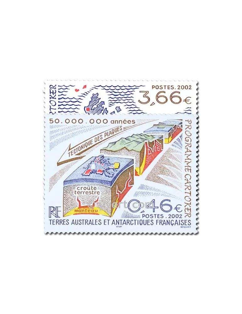n° 336/337 -  Timbre TAAF Poste