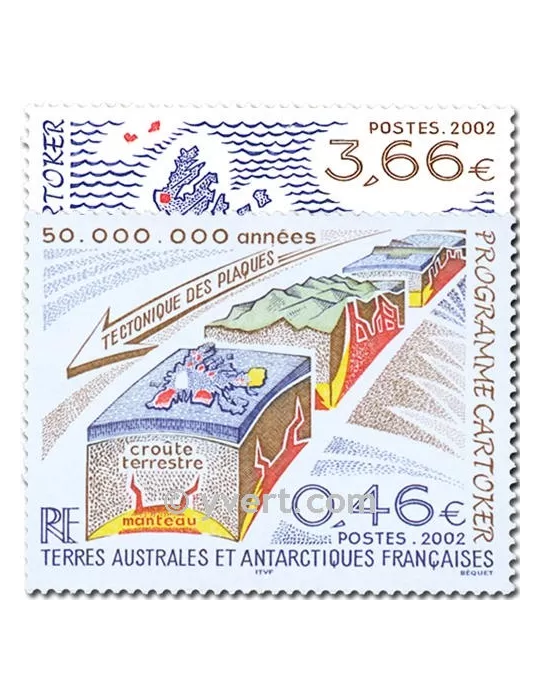 n° 336/337 -  Timbre TAAF Poste