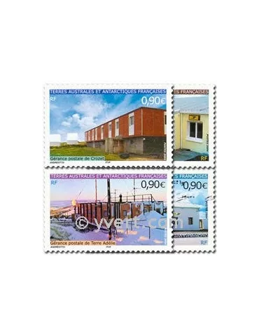 n° 395/398 -  Timbre TAAF Poste