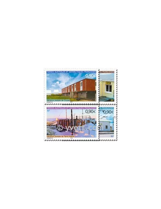 n° 395/398 -  Timbre TAAF Poste