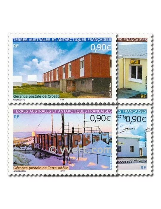 n° 395/398 -  Timbre TAAF Poste