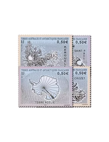 n° 431/434 -  Timbre TAAF Poste