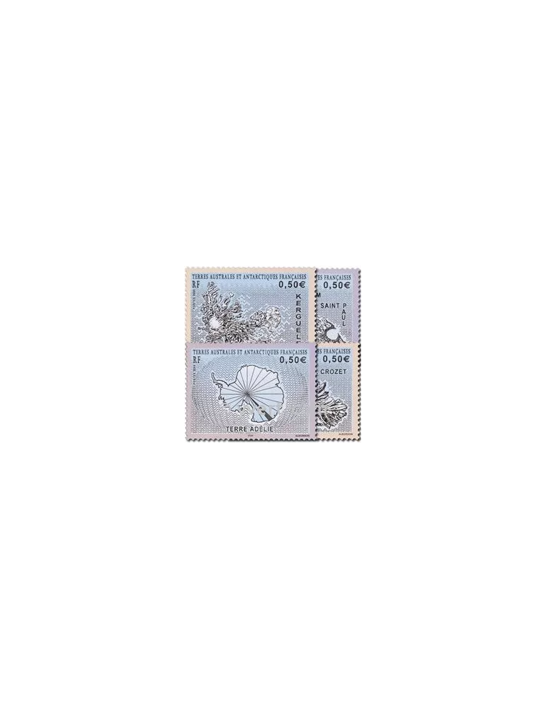 n° 431/434 -  Timbre TAAF Poste