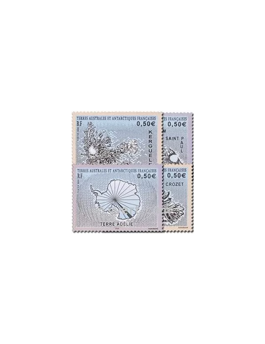 n° 431/434 -  Timbre TAAF Poste