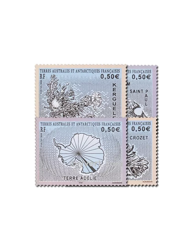 n° 431/434 -  Timbre TAAF Poste