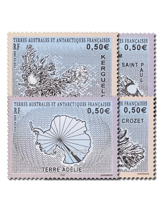 n° 431/434 -  Timbre TAAF Poste