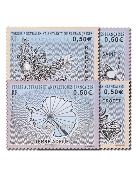 n° 431/434 -  Timbre TAAF Poste