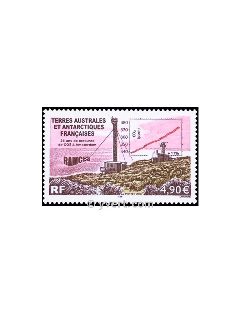n° 444 -  Timbre TAAF Poste