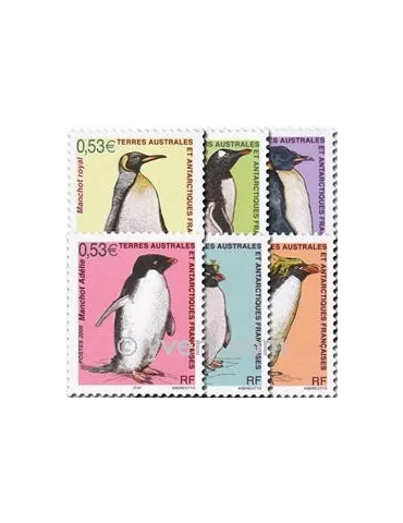 n° 445/450 -  Timbre TAAF Poste
