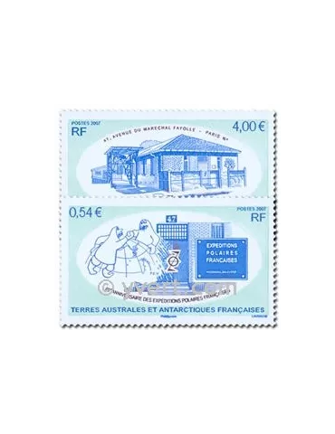 n° 459/460 -  Timbre TAAF Poste