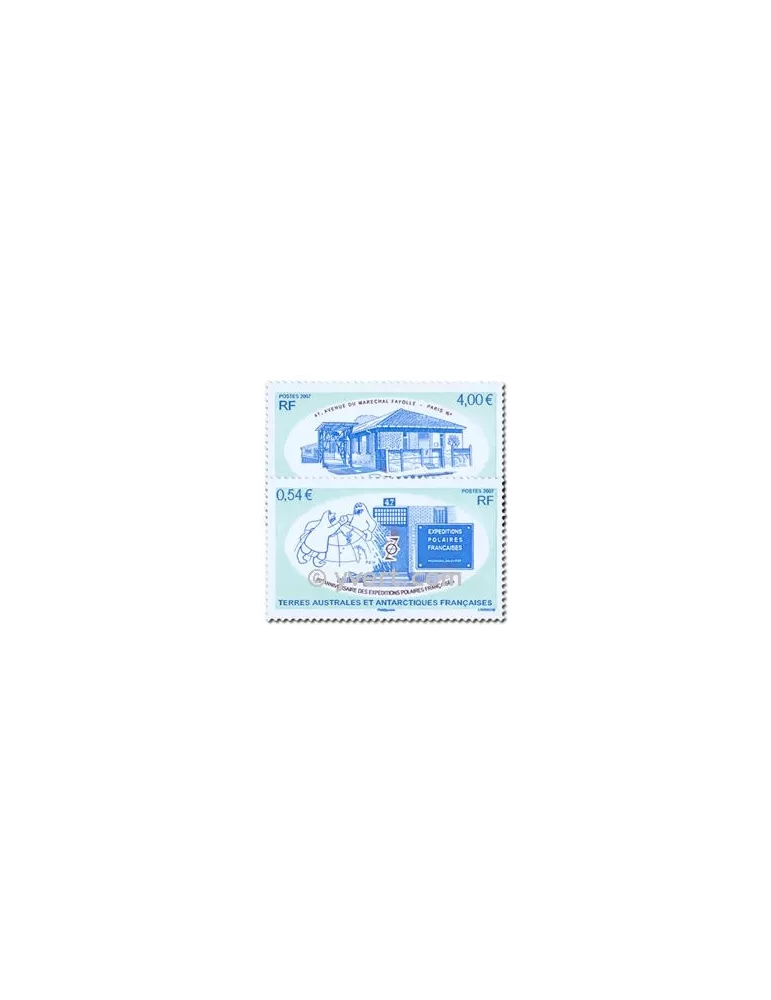 n° 459/460 -  Timbre TAAF Poste