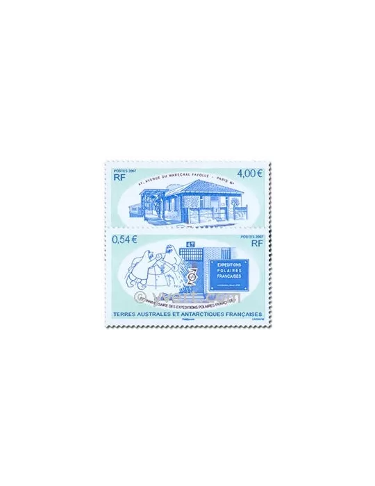 n° 459/460 -  Timbre TAAF Poste