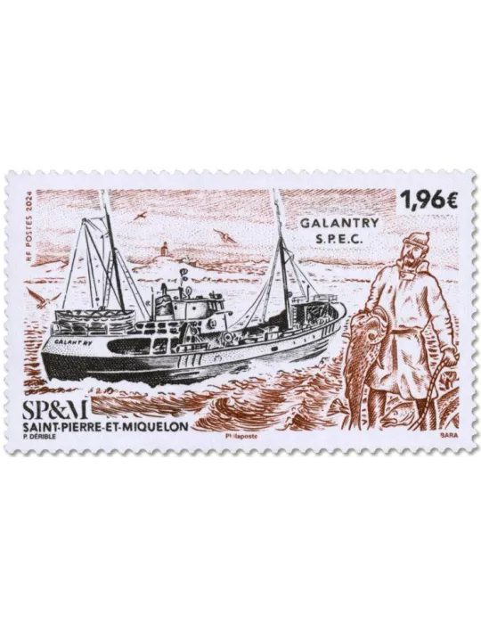 n° 1327 - Timbre Saint-Pierre et Miquelon Poste