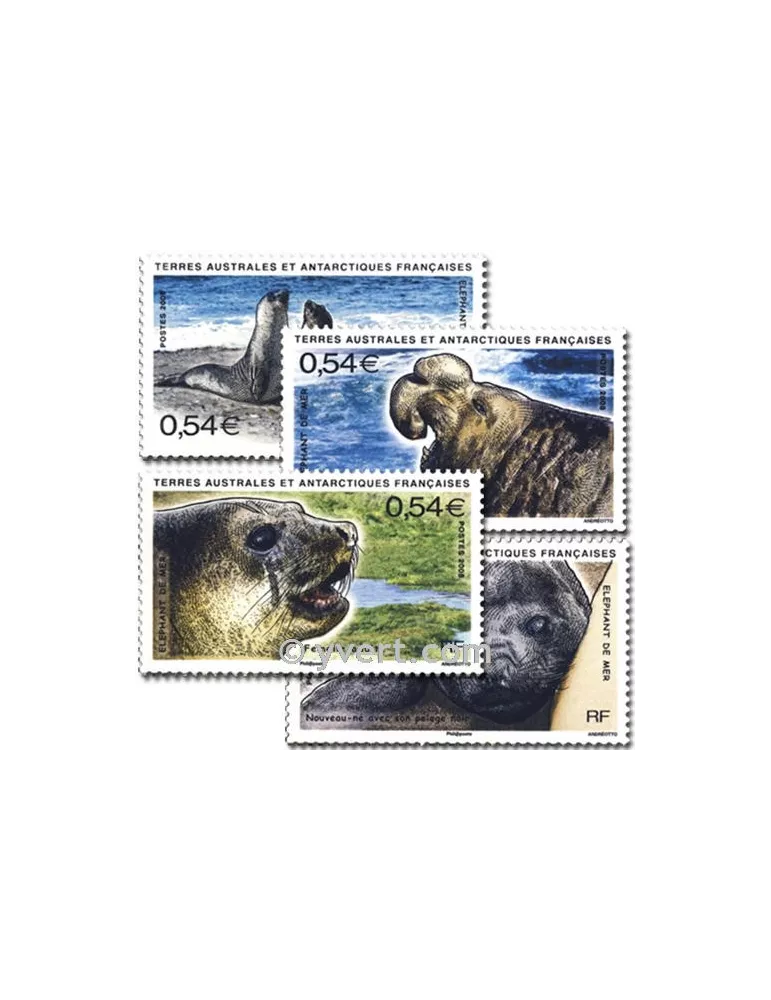 n° 508/511 -  Timbre TAAF Poste