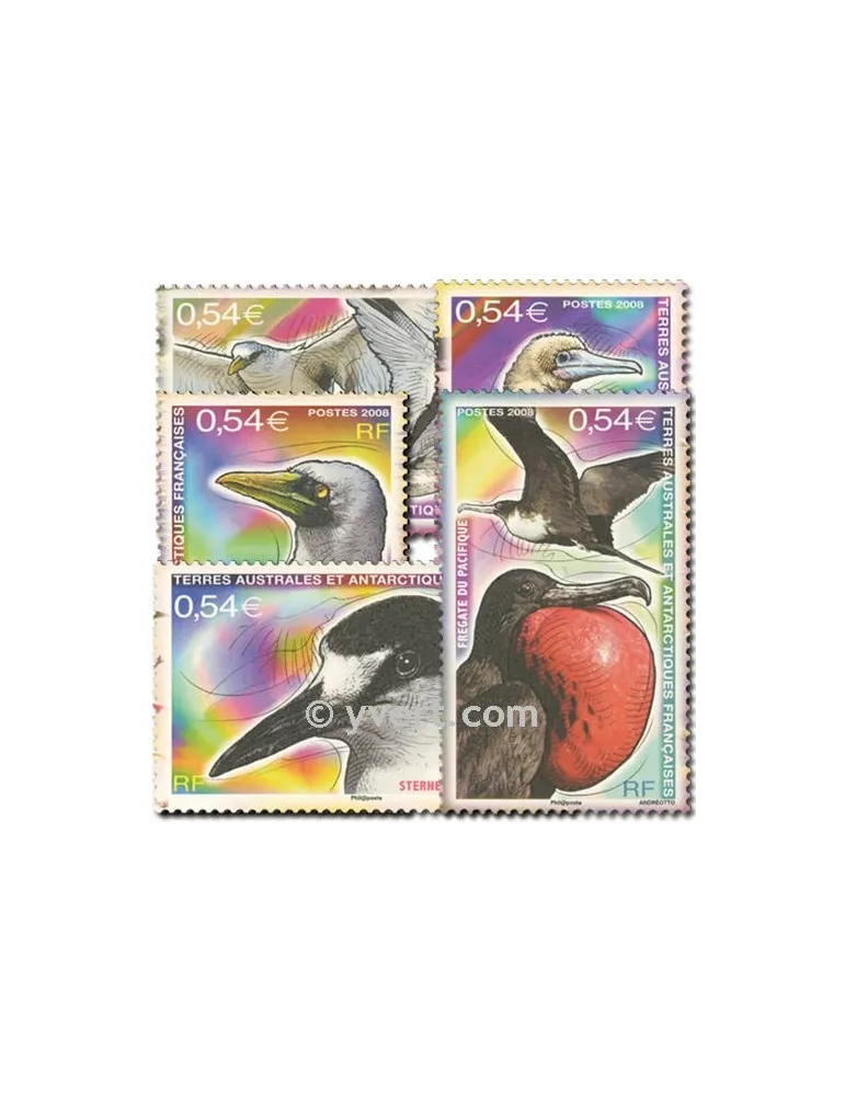 n° 514/518 -  Timbre TAAF Poste