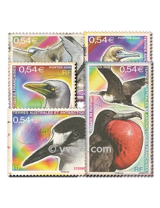 n° 514/518 -  Timbre TAAF Poste