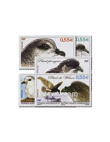 n° 530/534 -  Timbre TAAF Poste