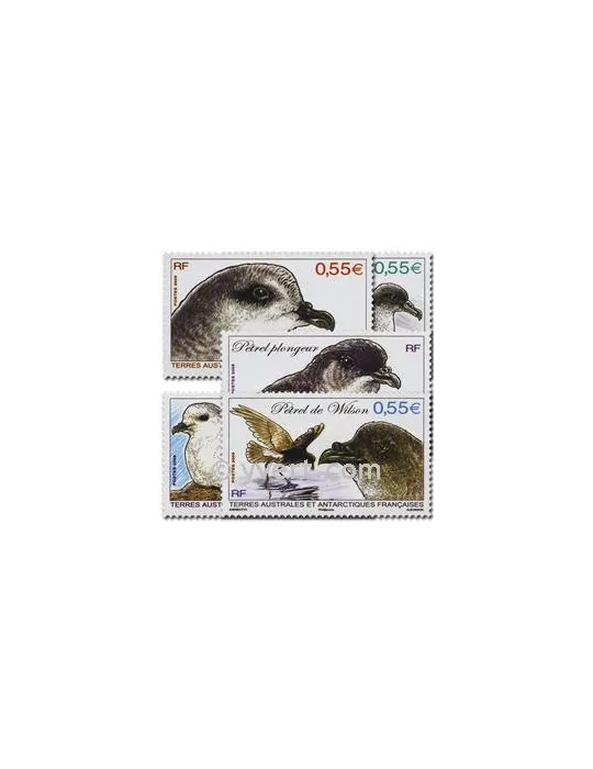 n° 530/534 -  Timbre TAAF Poste