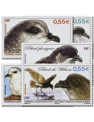n° 530/534 -  Timbre TAAF Poste 2