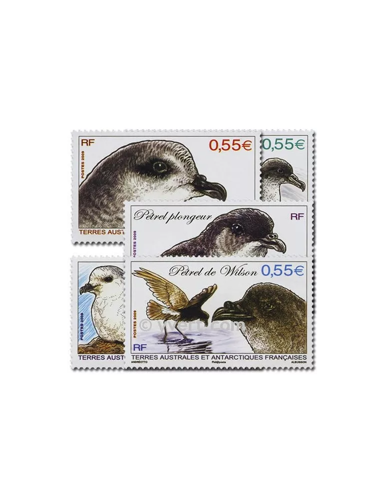 n° 530/534 -  Timbre TAAF Poste