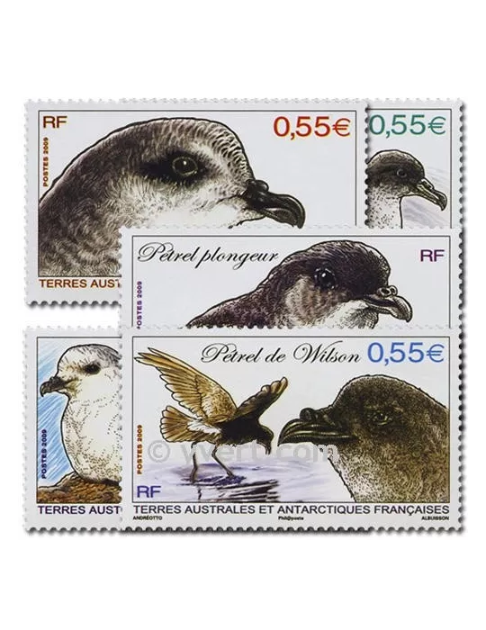 n° 530/534 -  Timbre TAAF Poste