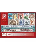n° 48/54+PA29/37 -  Timbre TAAF Année complète (1973/74)