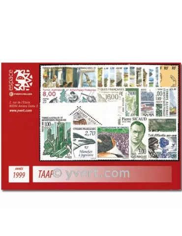 n° 235/263 -  Timbre TAAF Année complète (1999)