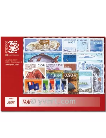 n° 494/520 -  Timbre TAAF Année complète (2008)