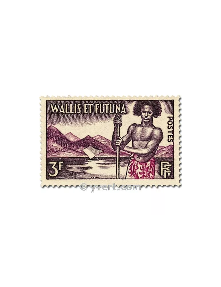 n° 157/158B -  Timbre Wallis et Futuna Poste