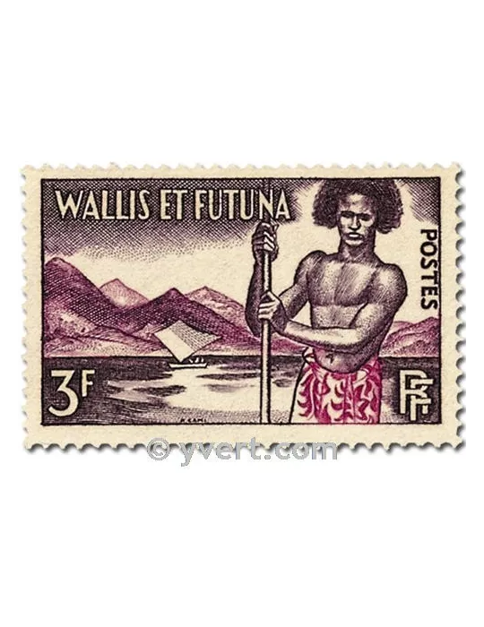 n° 157/158B -  Timbre Wallis et Futuna Poste