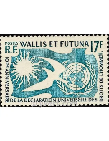 n° 160 -  Timbre Wallis et Futuna Poste 2