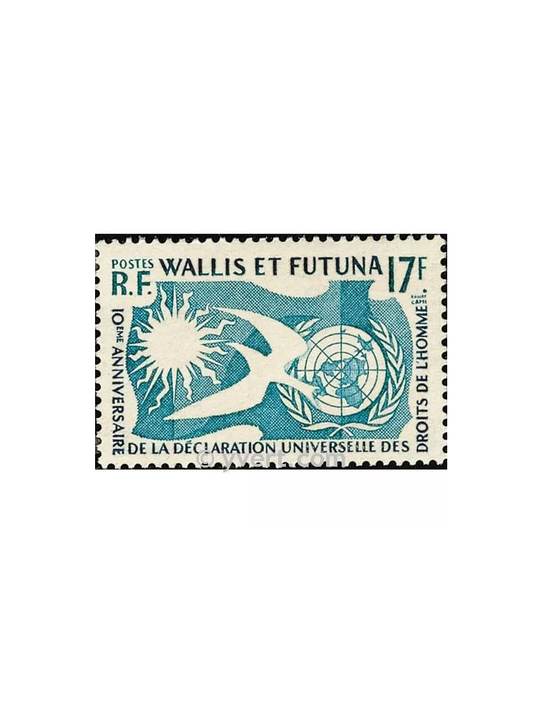 n° 160 -  Timbre Wallis et Futuna Poste