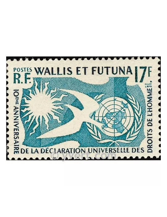 n° 160 -  Timbre Wallis et Futuna Poste