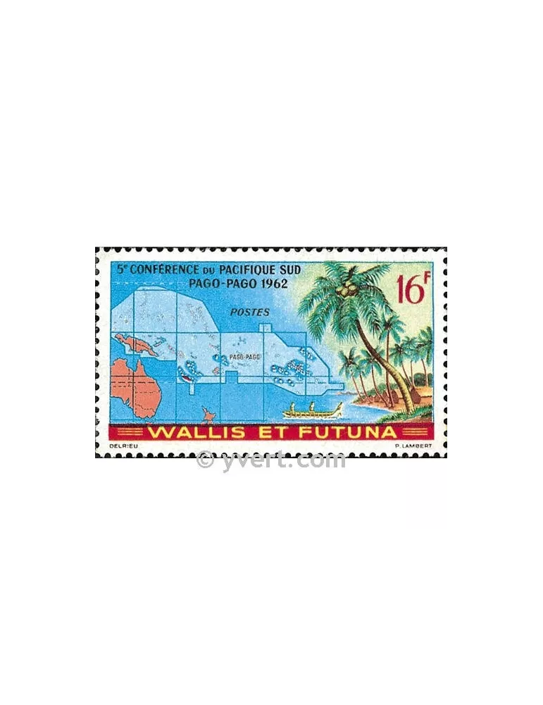 n° 161 -  Timbre Wallis et Futuna Poste