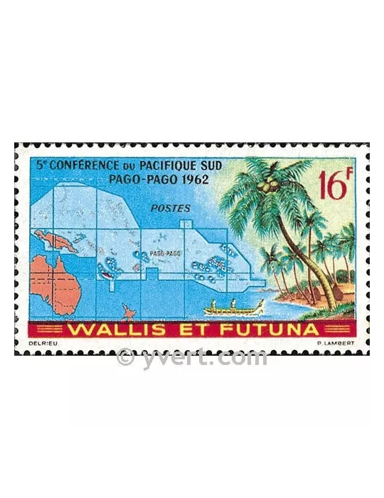 n° 161 -  Timbre Wallis et Futuna Poste
