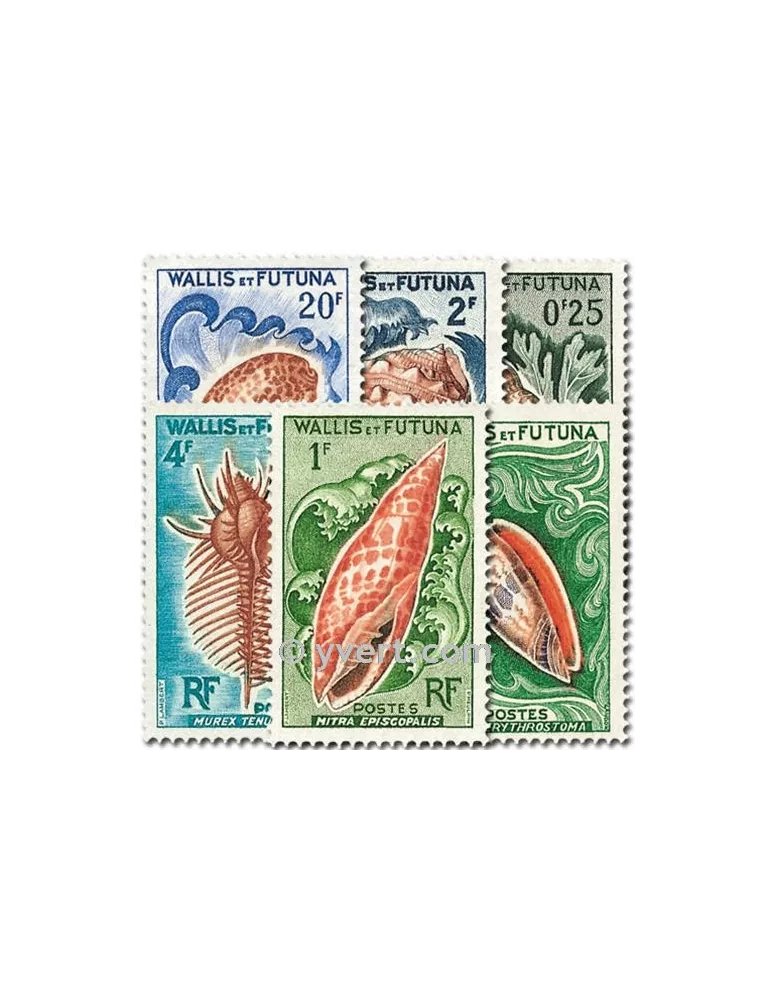 n° 162/167 -  Timbre Wallis et Futuna Poste