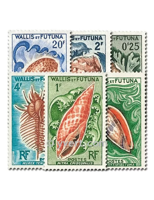 n° 162/167 -  Timbre Wallis et Futuna Poste