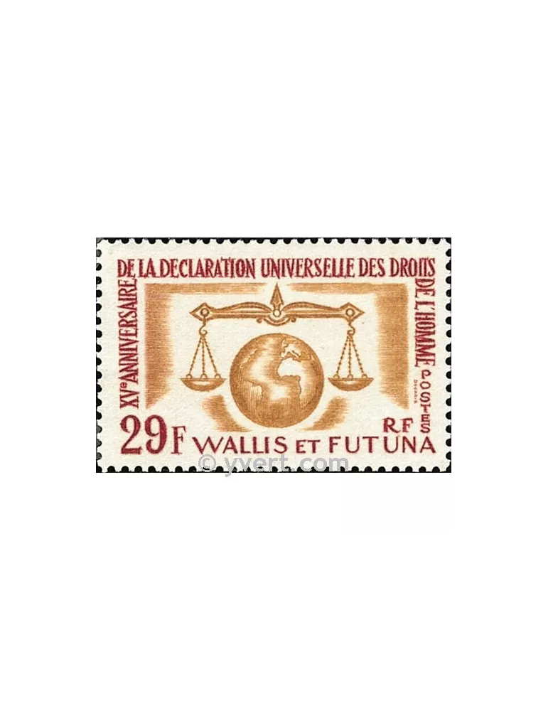n° 169 -  Timbre Wallis et Futuna Poste