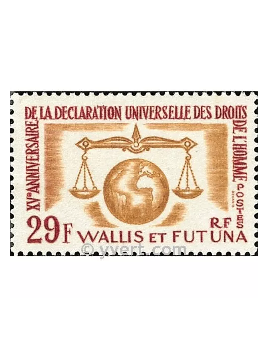 n° 169 -  Timbre Wallis et Futuna Poste