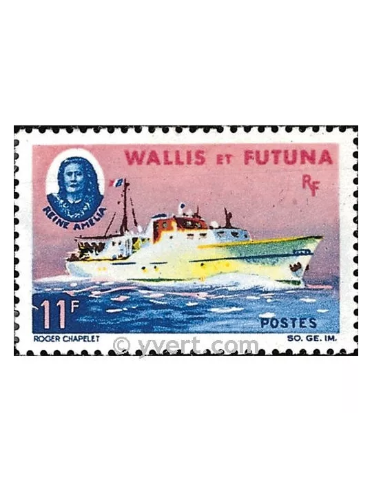 n° 171 -  Timbre Wallis et Futuna Poste