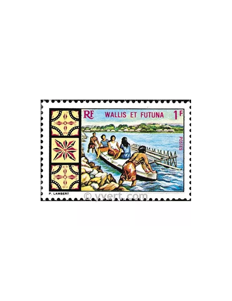 n° 174 -  Timbre Wallis et Futuna Poste