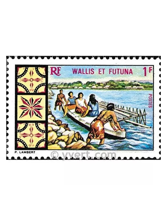n° 174 -  Timbre Wallis et Futuna Poste