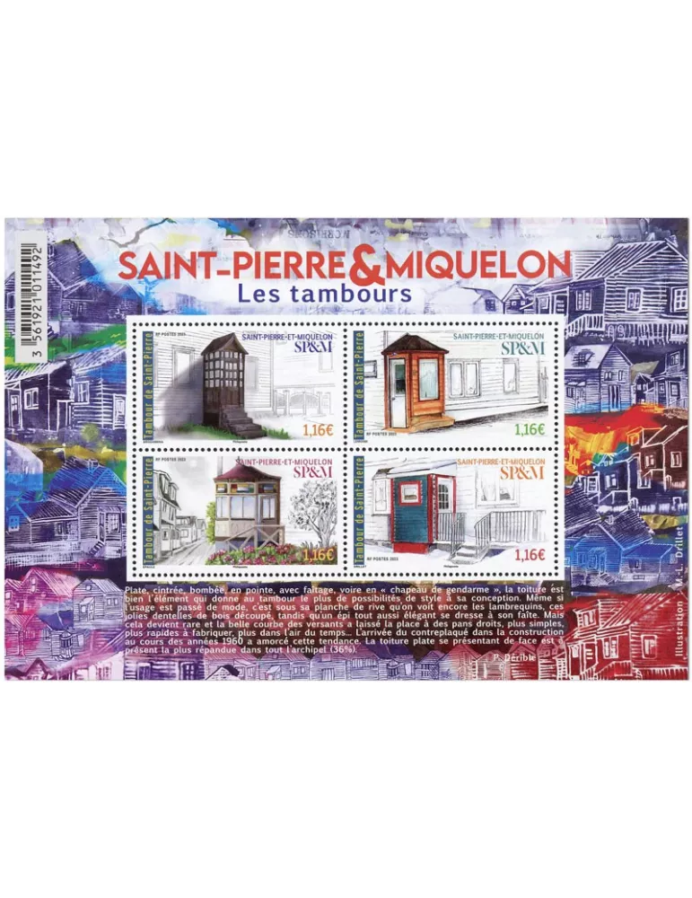 n° F1309 - Timbre Saint-Pierre et Miquelon Poste