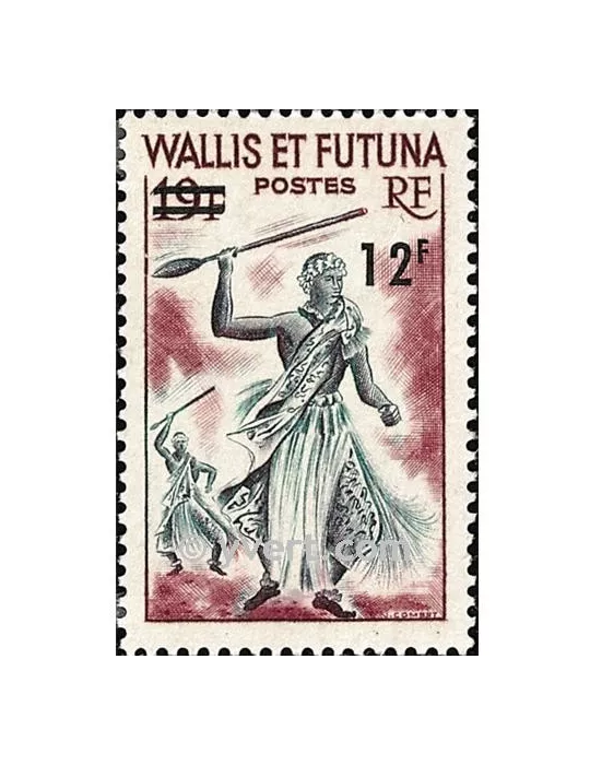 n° 177 -  Timbre Wallis et Futuna Poste