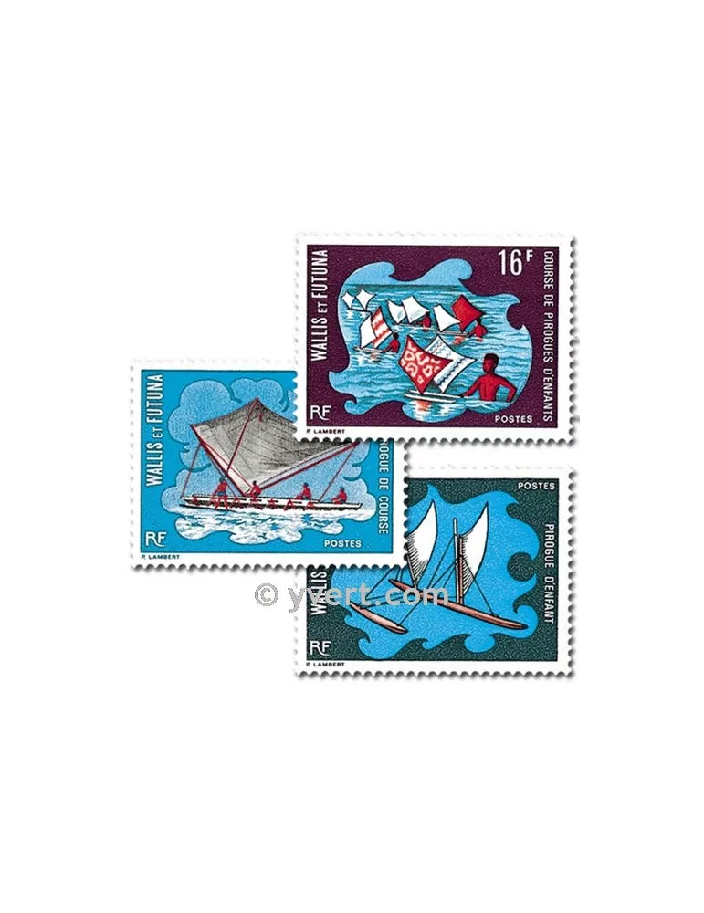 n° 182/184 -  Timbre Wallis et Futuna Poste