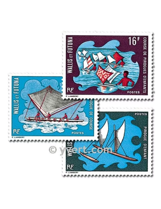 n° 182/184 -  Timbre Wallis et Futuna Poste
